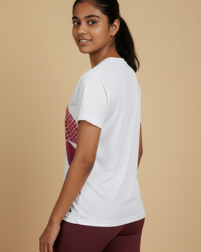 Court Streak- Performance Sports T-Shirt for Girls